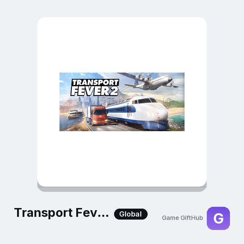 Transport Fever 2 Game Key — Other game key at Game GiftHub