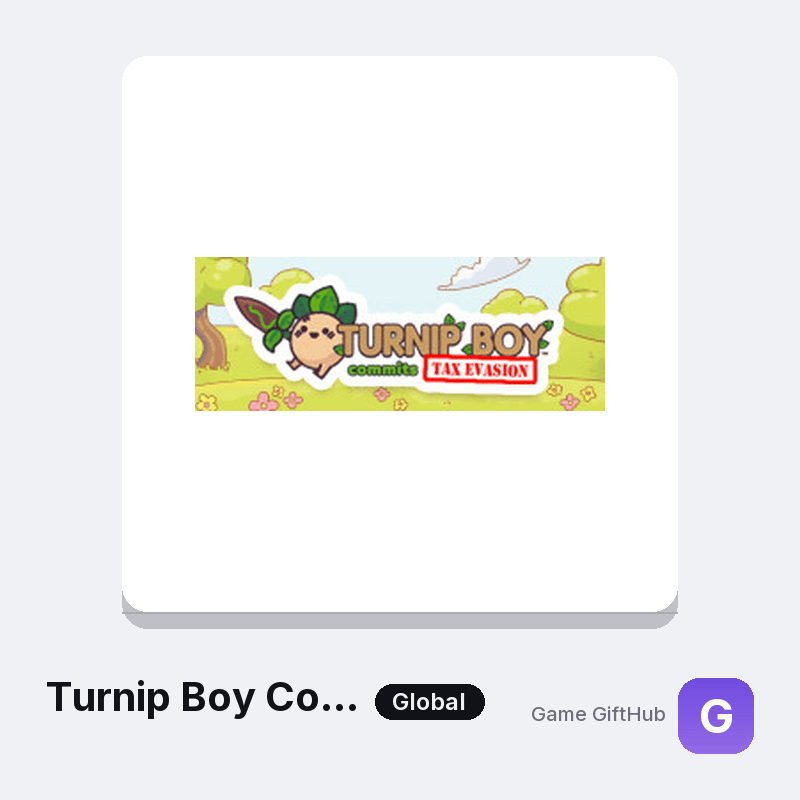 Turnip Boy Commits Tax Evasion Game Key — Other game key at Game GiftHub
