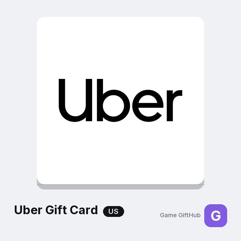 US Uber gift card code at GameGiftHub