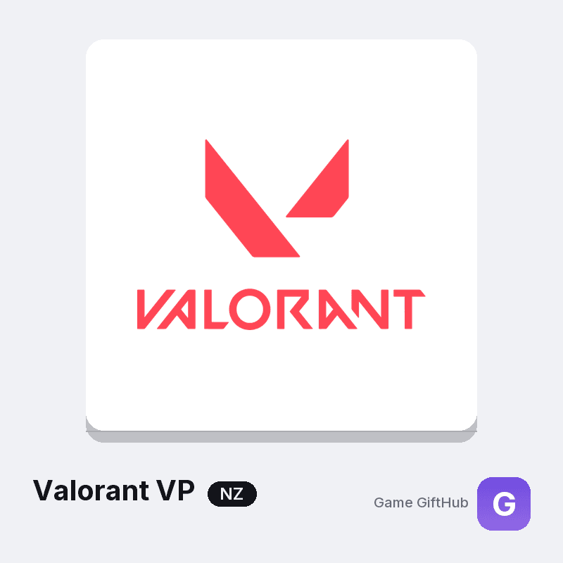 Valorant Points for New Zealand at GameGiftHub