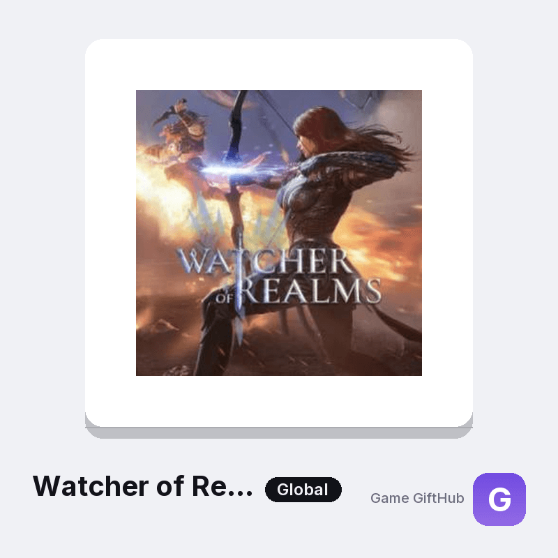 Watcher of Realms Top-Up — Mobile top-up at Game GiftHub