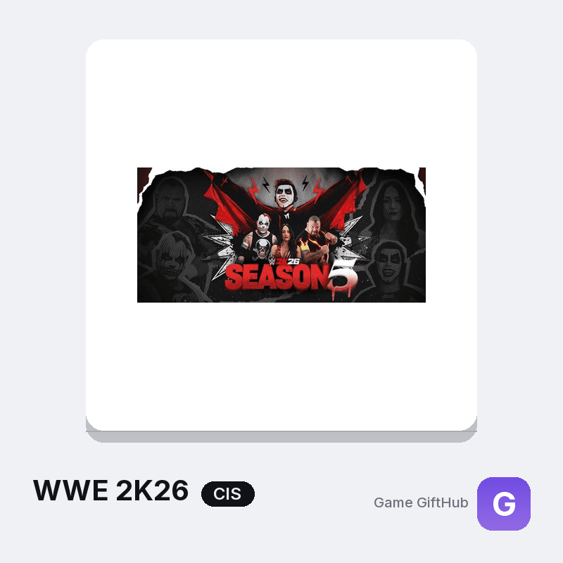 WWE 2K26 CIS Game Key — Other game key at Game GiftHub