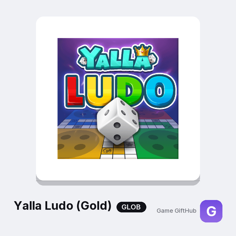 Yalla Ludo (Gold) Gift Card — Other gift card at Game GiftHub