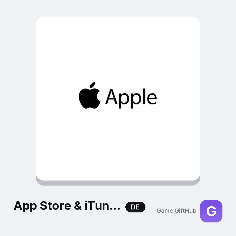 German App Store and iTunes gift card codes from €2 to €250 on GameGiftHub