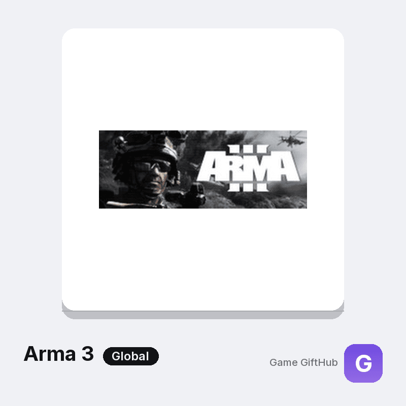 Arma 3 Game Key — Other game key at Game GiftHub