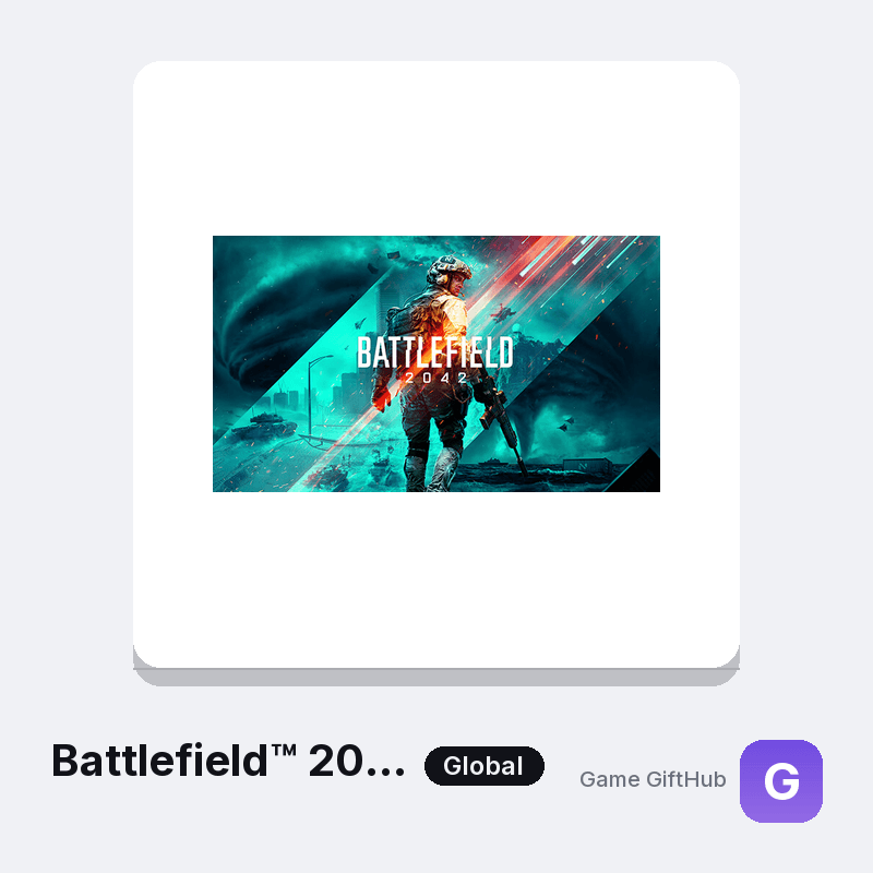 Battlefield™ 2042 (Xbox, BFC) Gift Card — Xbox gift card at Game GiftHub