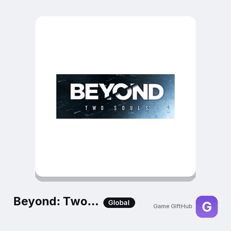 Beyond: Two Souls Game Key — Other game key at Game GiftHub