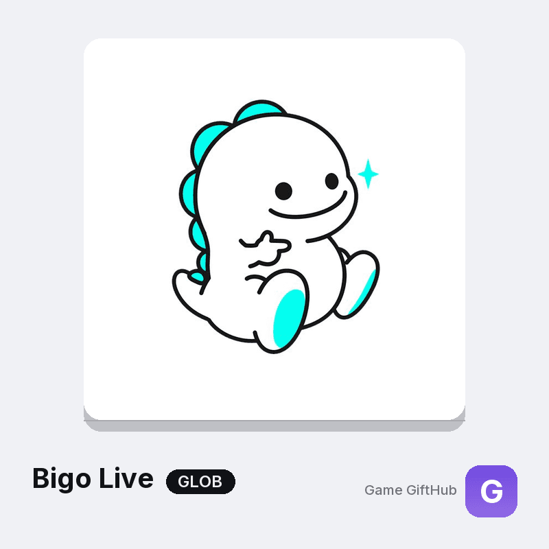 Bigo Live diamond packages from 5 to 10000 Diamonds at GameGiftHub