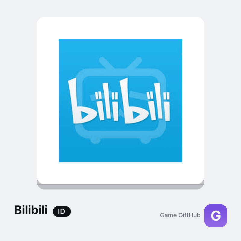 Bilibili Premium code for Indonesia, 7, 14 and 30 day terms, at GameGiftHub