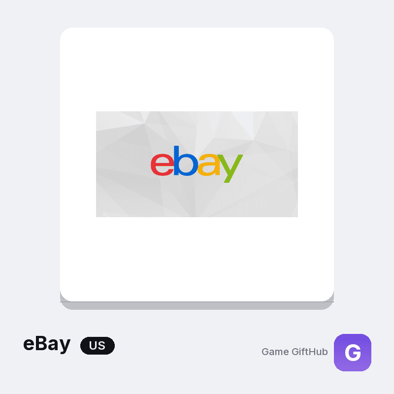 eBay US Gift Card — Other gift card at Game GiftHub