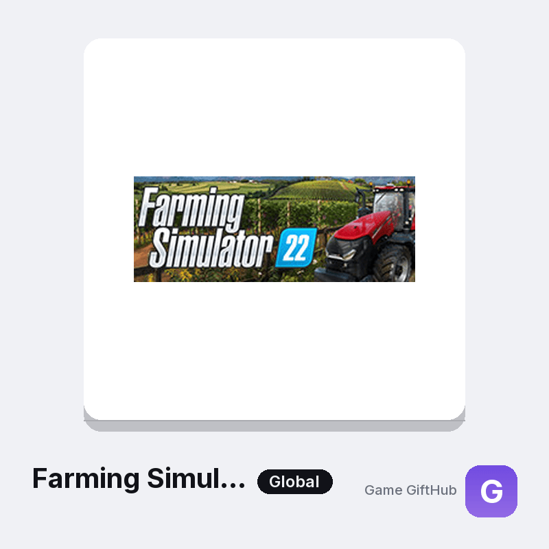 Farming Simulator 22 Game Key — Other game key at Game GiftHub