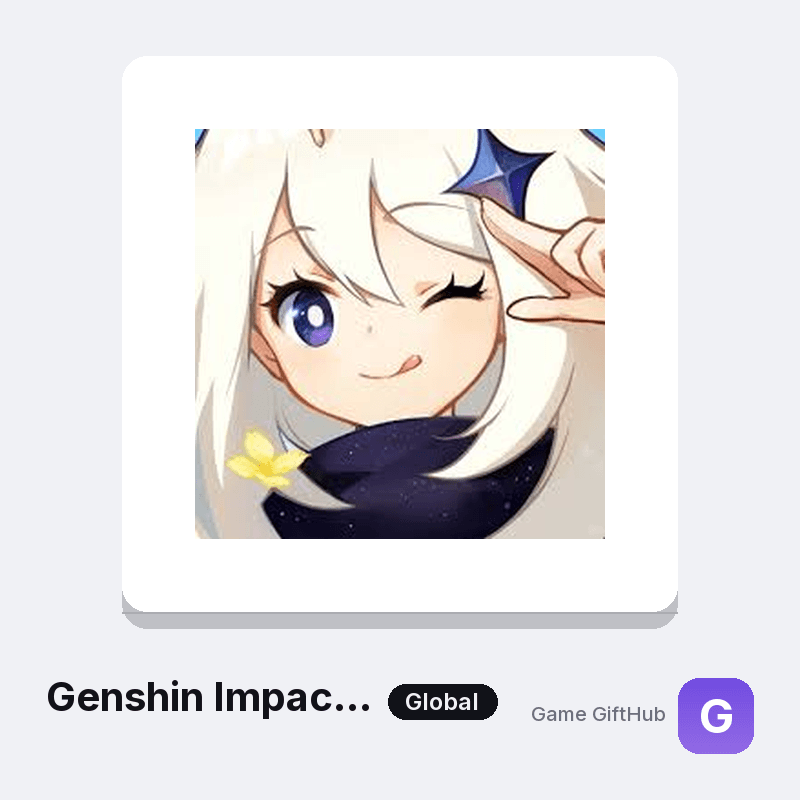Genshin Impact (Auto Via Login) Top-Up — Mobile top-up at Game GiftHub