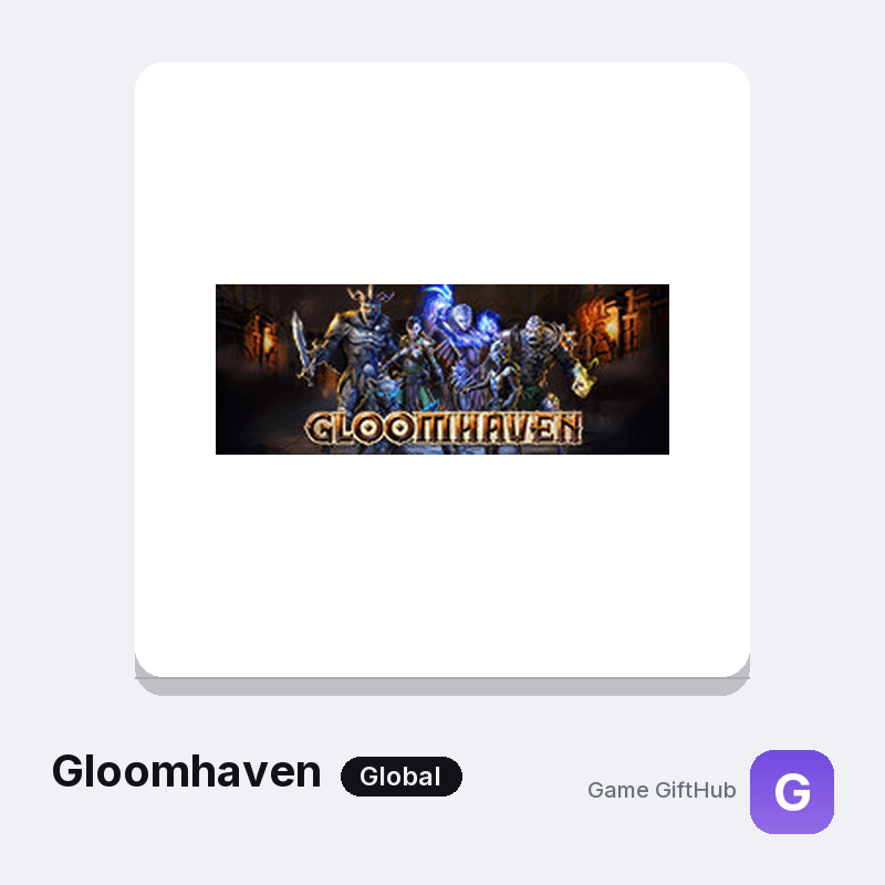 Gloomhaven Game Key — Other game key at Game GiftHub