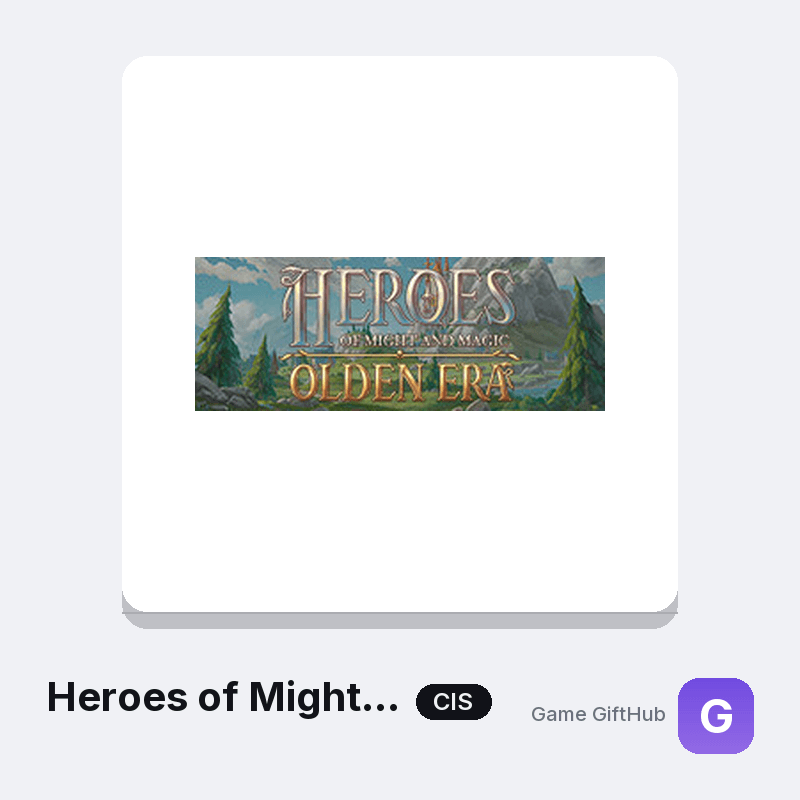 Heroes of Might and Magic: Olden Era CIS Game Key — Other game key at Game GiftHub
