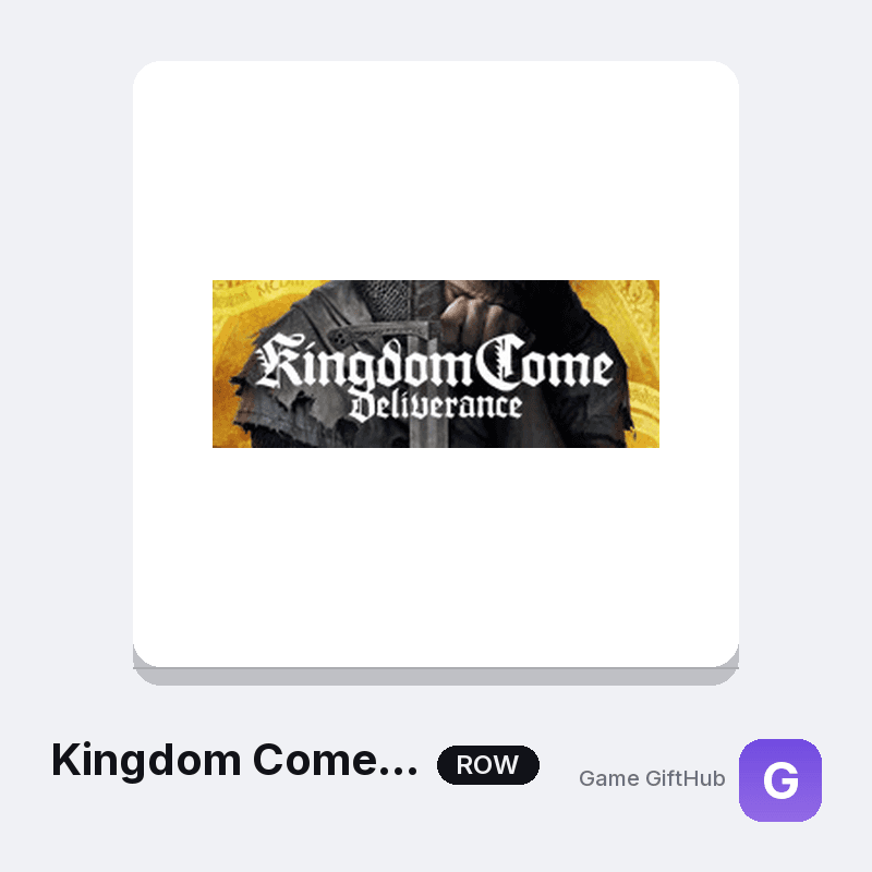 Kingdom Come: Deliverance