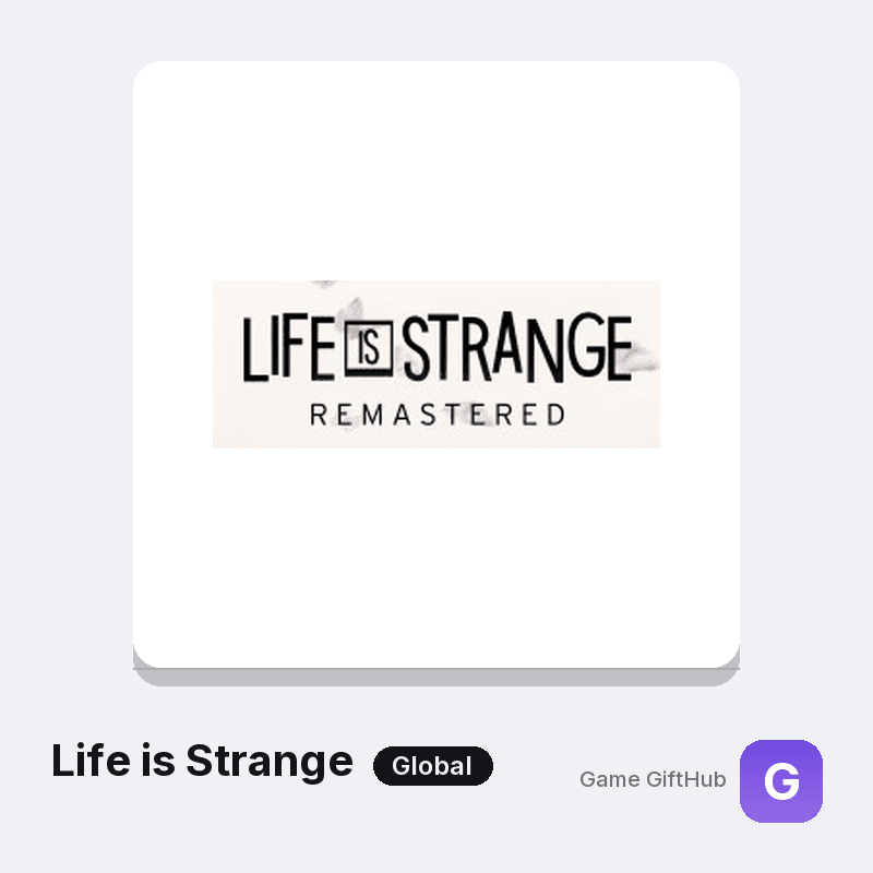 Life is Strange Game Key — Other game key at Game GiftHub
