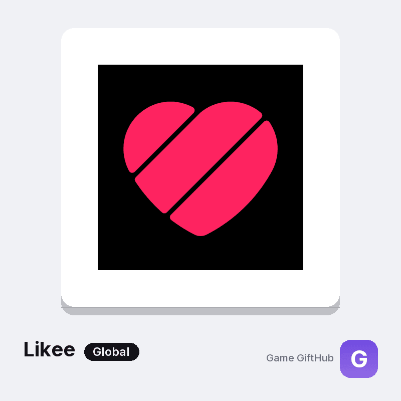 Likee Diamonds top-up credited to your creator account