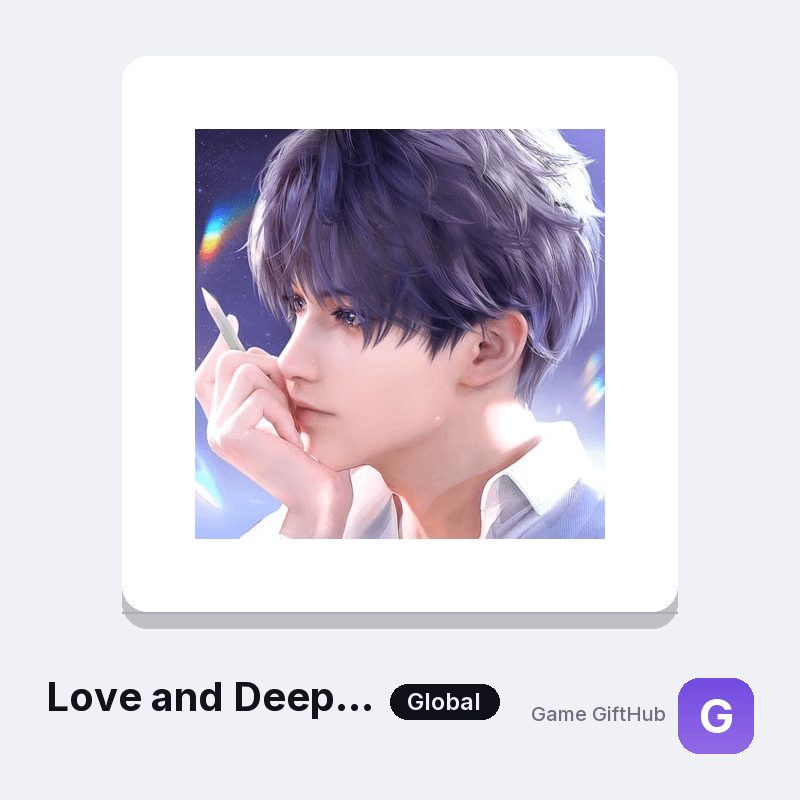 Love and Deepspace Crystals and Diamond pack top-up at GameGiftHub