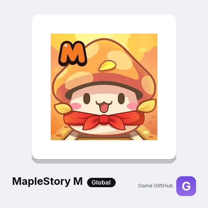 MapleStory M Top-Up — Mobile top-up at Game GiftHub