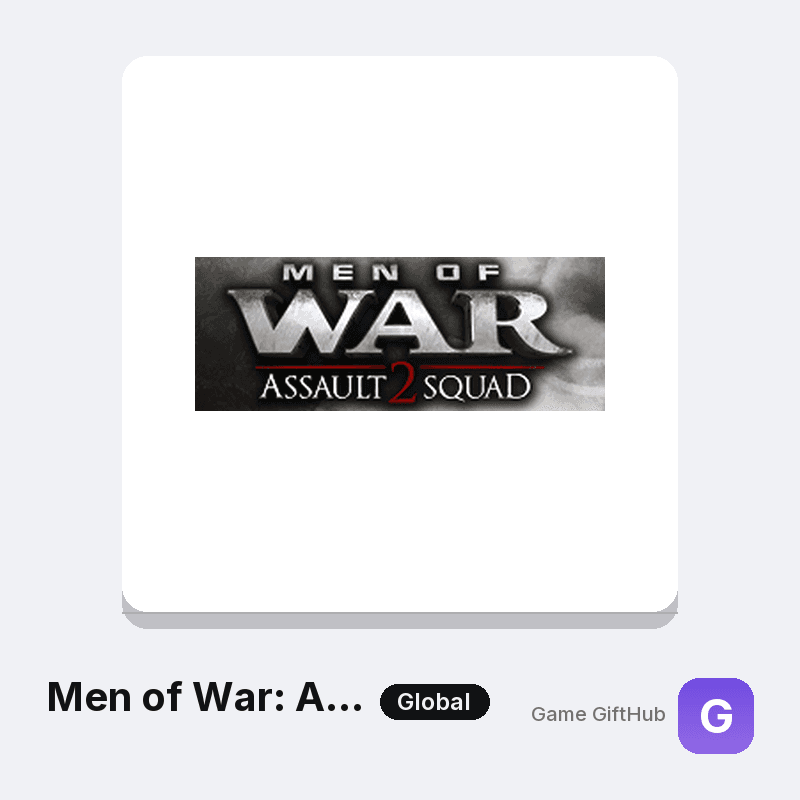 Men of War: Assault Squad 2 Game Key — Other game key at Game GiftHub