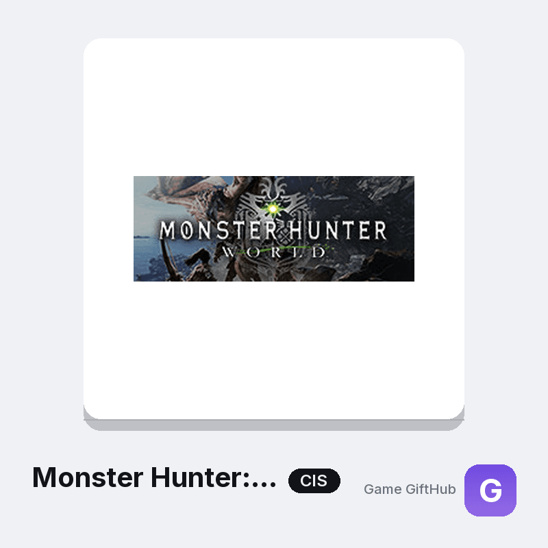 Monster Hunter: World