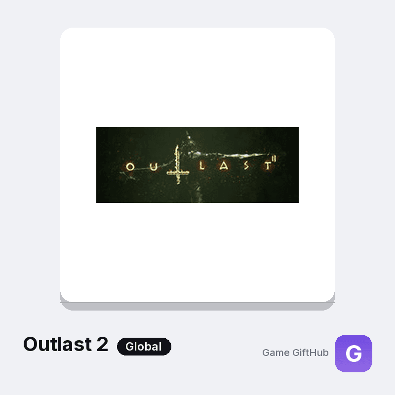 Outlast 2 Game Key — Other game key at Game GiftHub