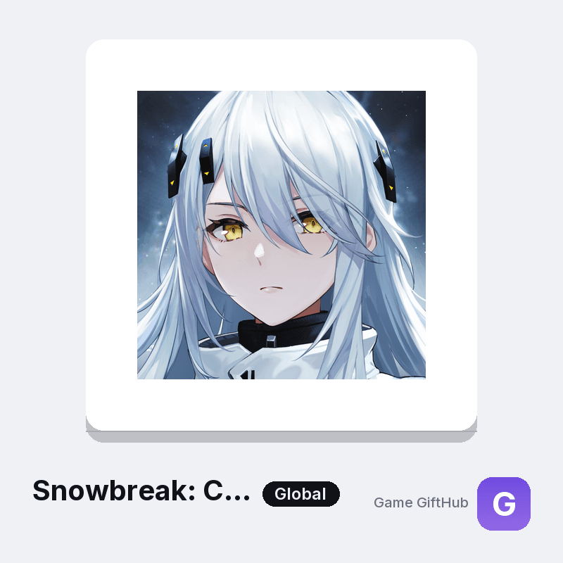 Snowbreak: Containment Zone Top-Up — Mobile top-up at Game GiftHub