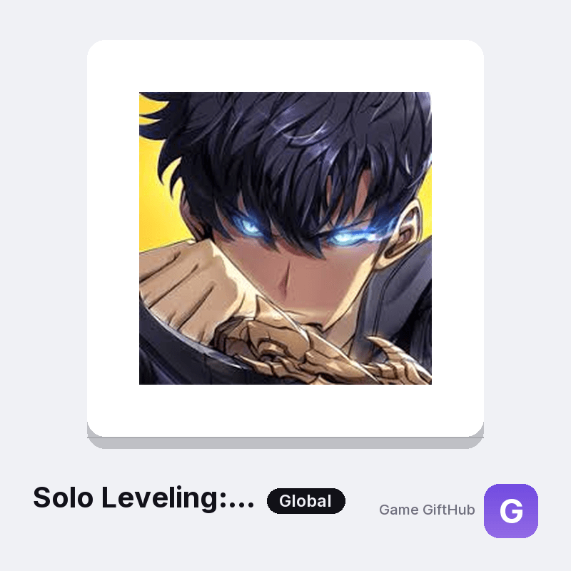 Solo Leveling Arise Essence Stones and pack top-up at GameGiftHub
