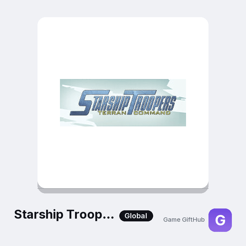 Starship Troopers: Terran Command Game Key — Other game key at Game GiftHub