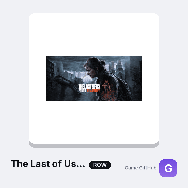 The Last of Us Part II Remastered