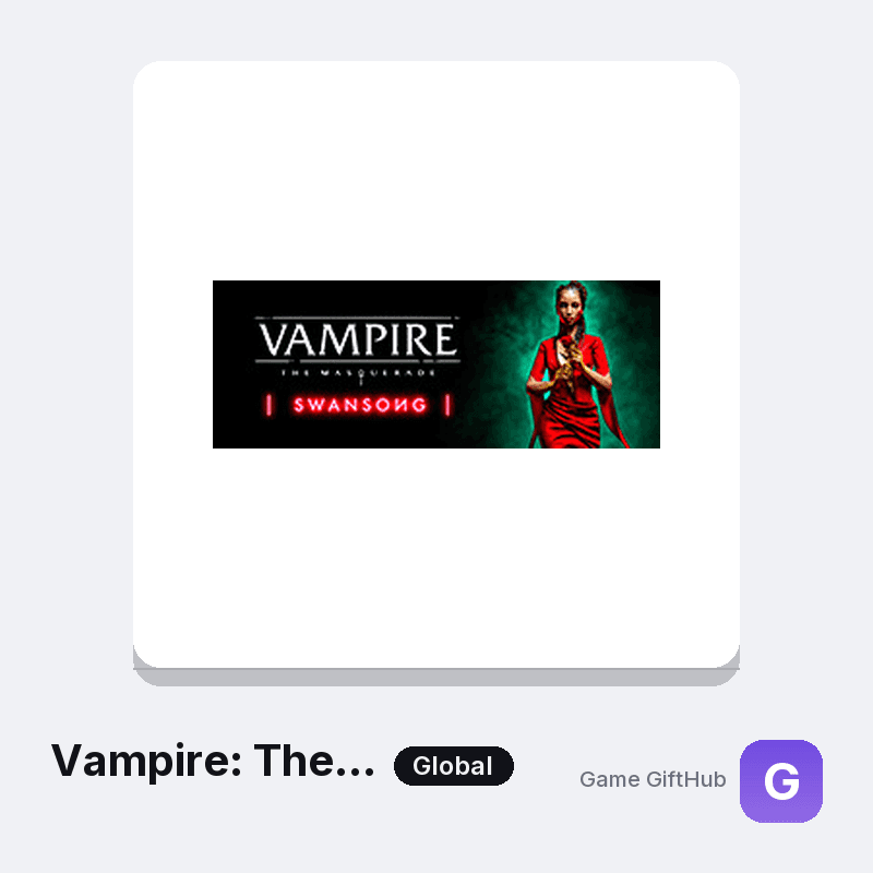 Vampire: The Masquerade - Swansong