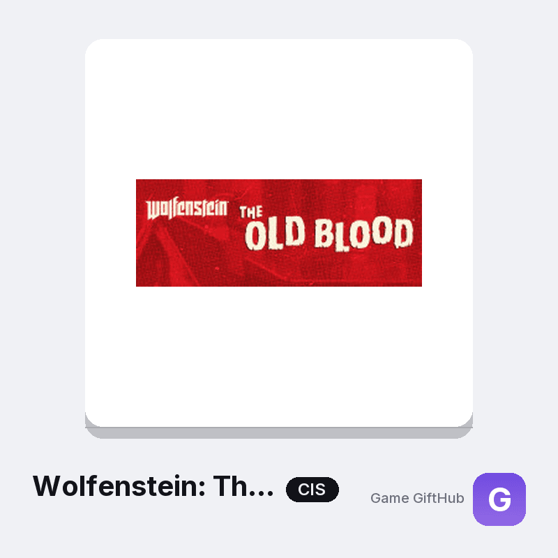 Wolfenstein: The Old Blood