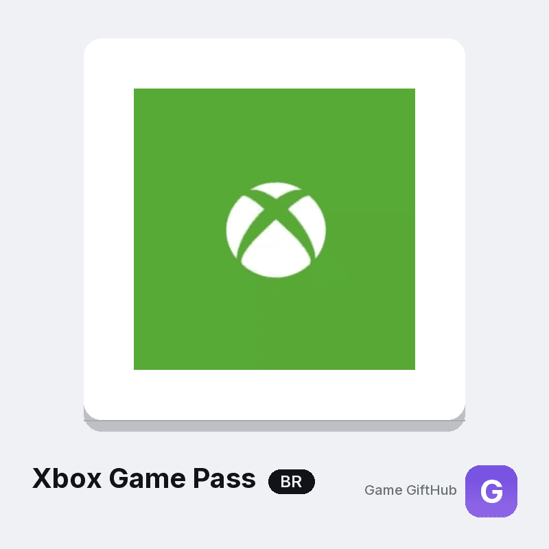 Xbox Game Pass for Brazil — 2 plans delivered as a code