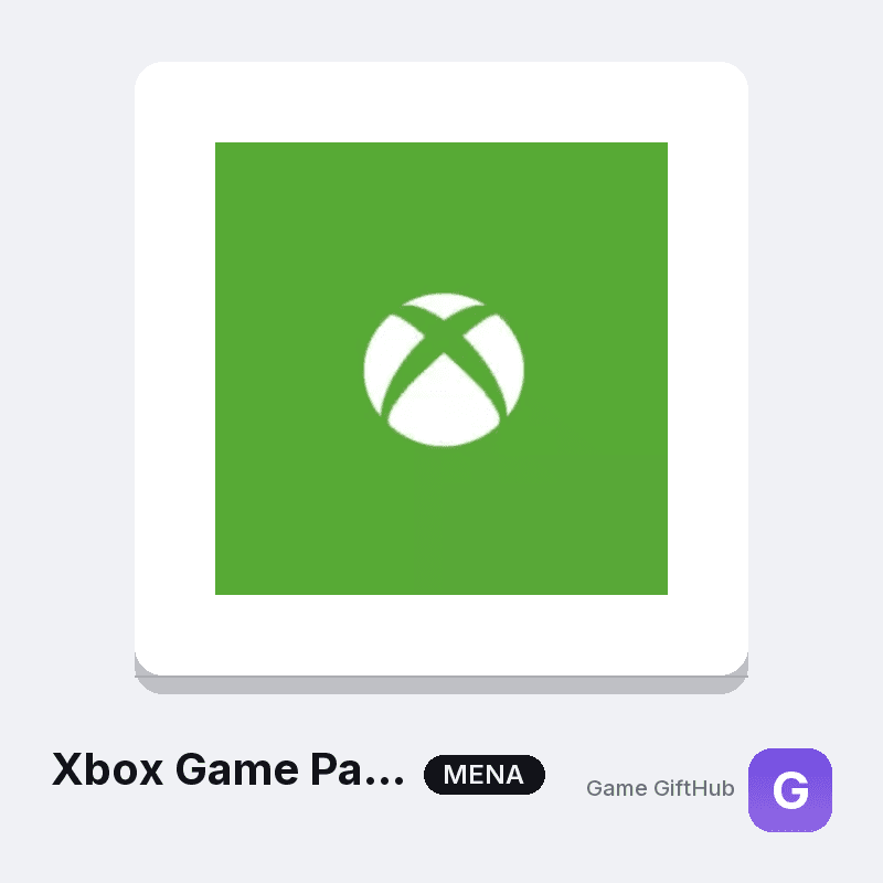 Xbox Game Pass for MENA — 3 plans delivered as a code