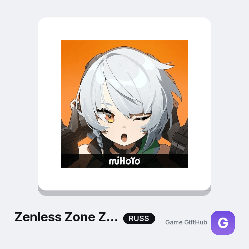 Zenless Zone Zero (RU) Russia Top-Up — Mobile top-up at Game GiftHub